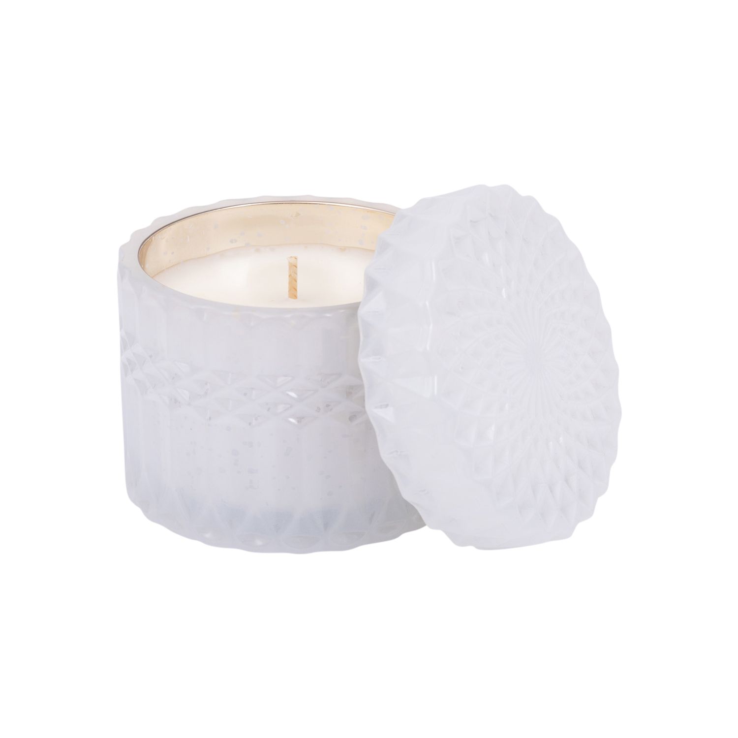 THE SOI CO Winter Wonderland Petite Shimmer Candle – 8oz, Fragrance: Winter Wonderland, Size: 8oz