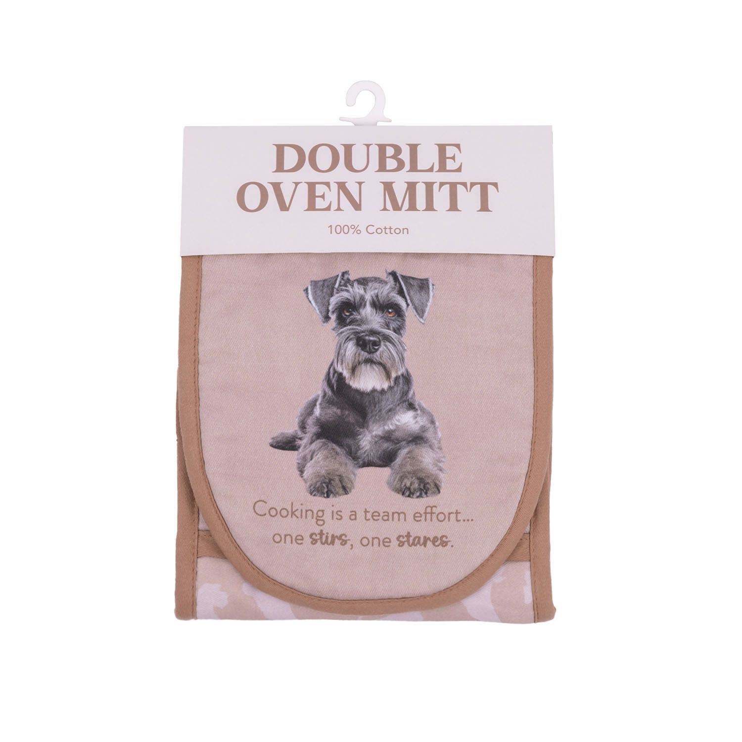 COOK'S COMPANION Schnauzer Oven Mitt