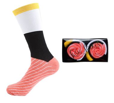 ARTICO Food Socks - Sushi Salmon