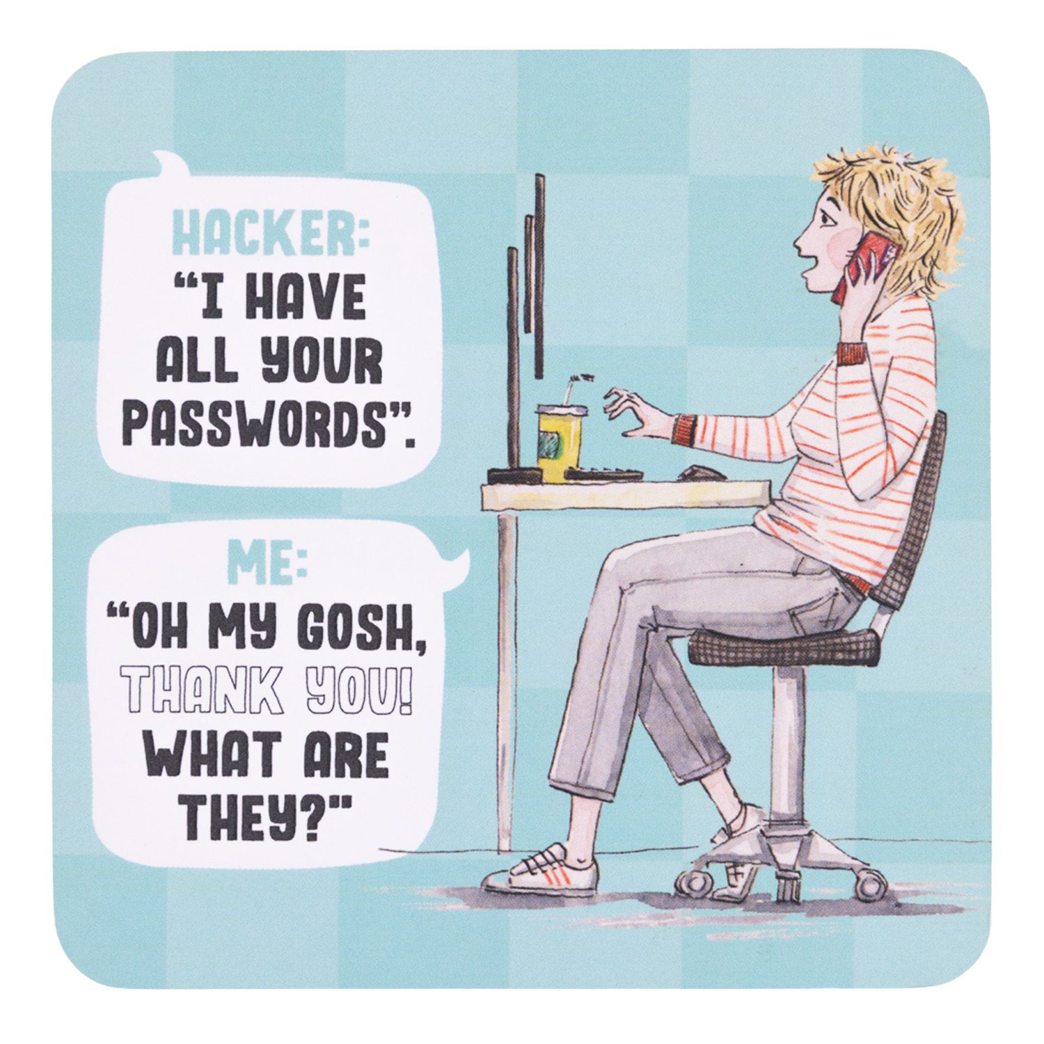 OLIVE &amp; CO. Hacker COASTER