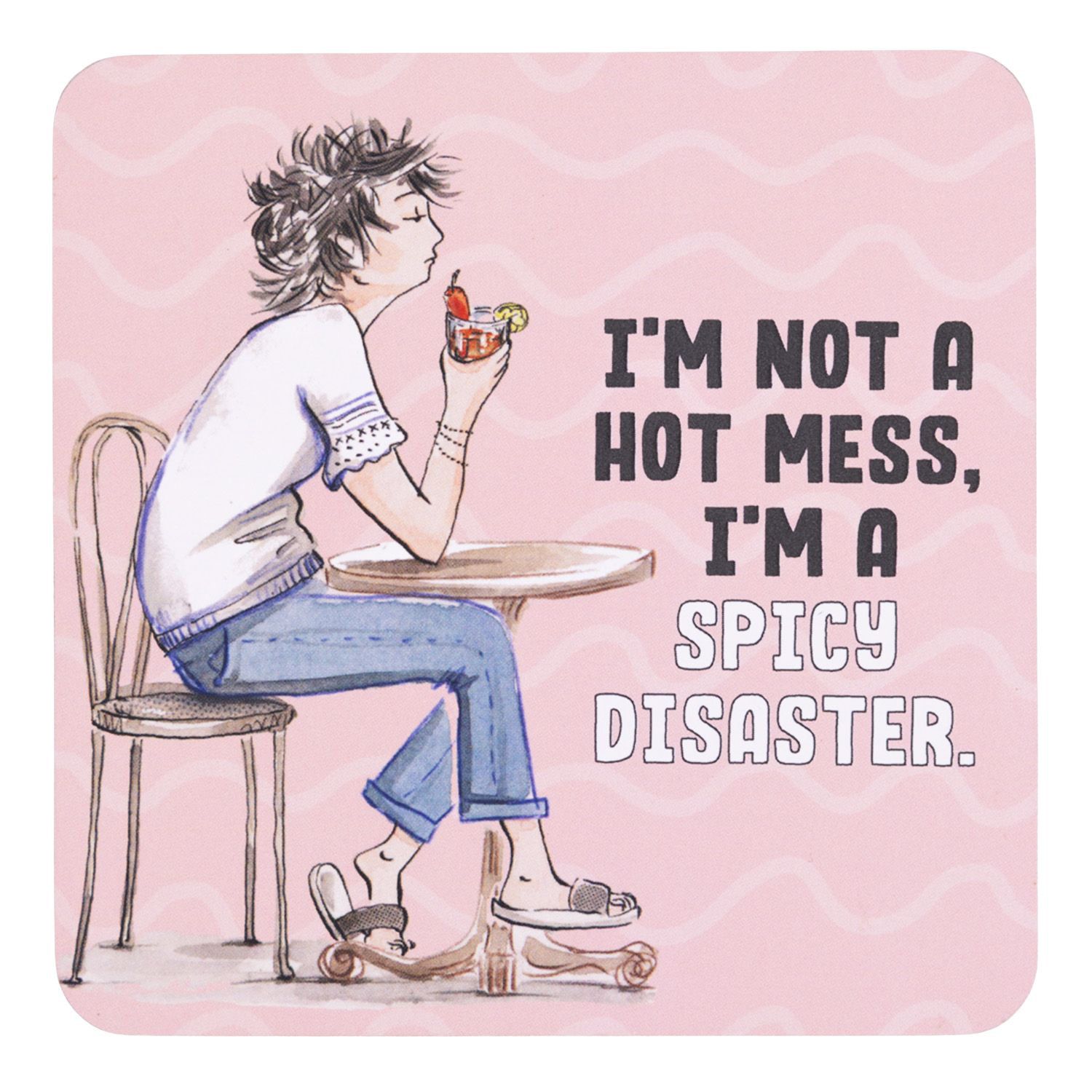 OLIVE &amp; CO. Spicy Disaster COASTER