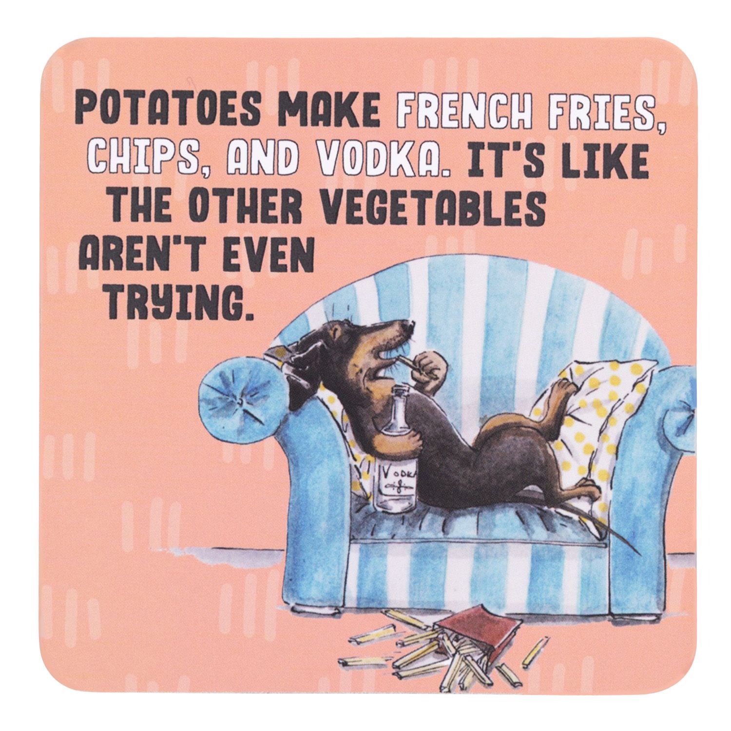OLIVE &amp; CO. Potatoes COASTER