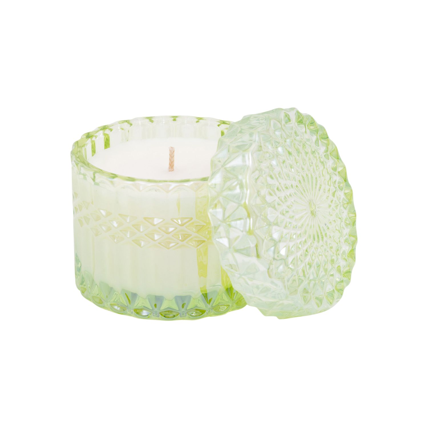 THE SOI CO Morning Blooms Petite Shimmer Candle – 8oz