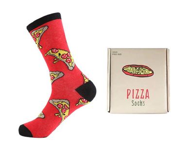 ARTICO Food Socks - Pizza Square
