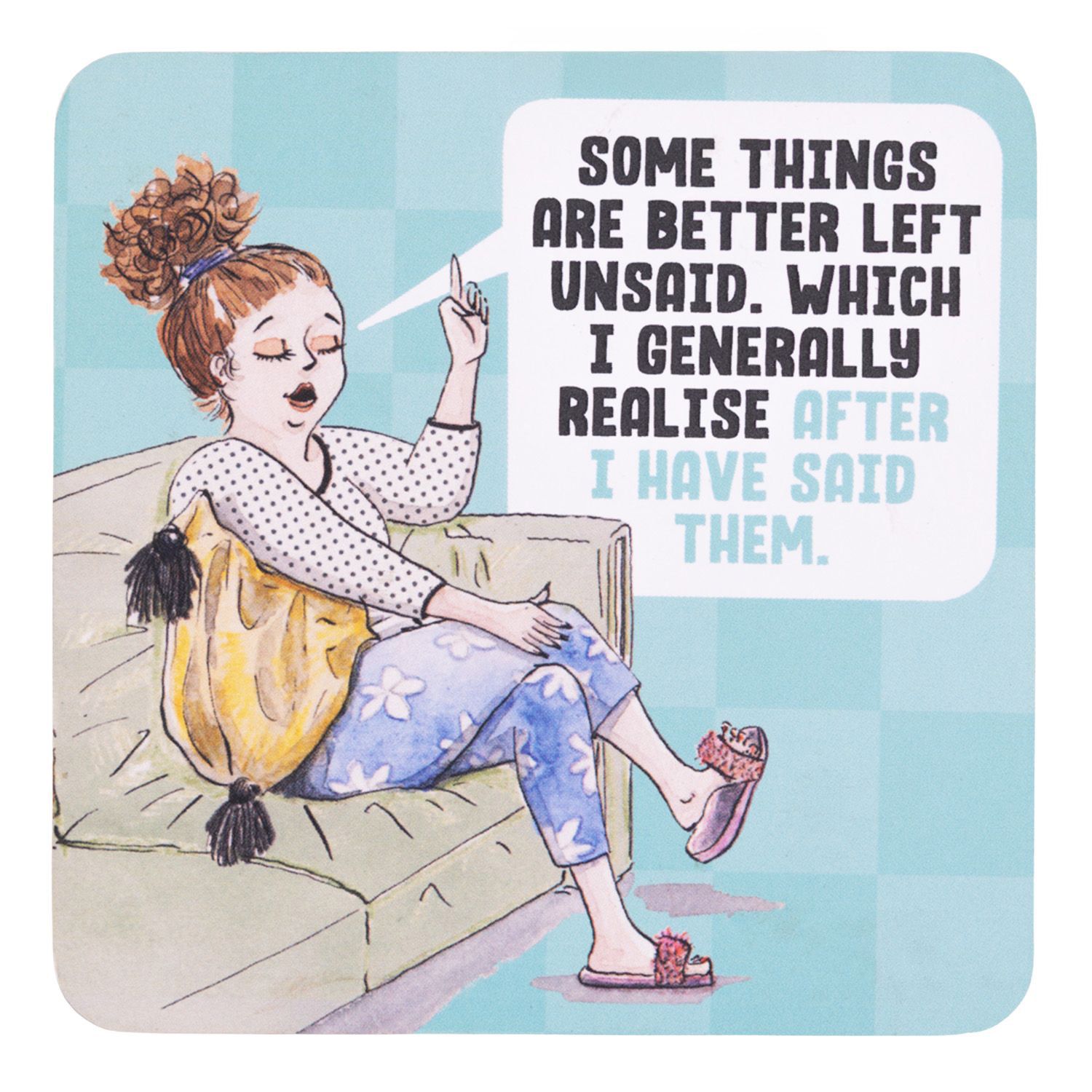 OLIVE &amp; CO. Unsaid COASTER