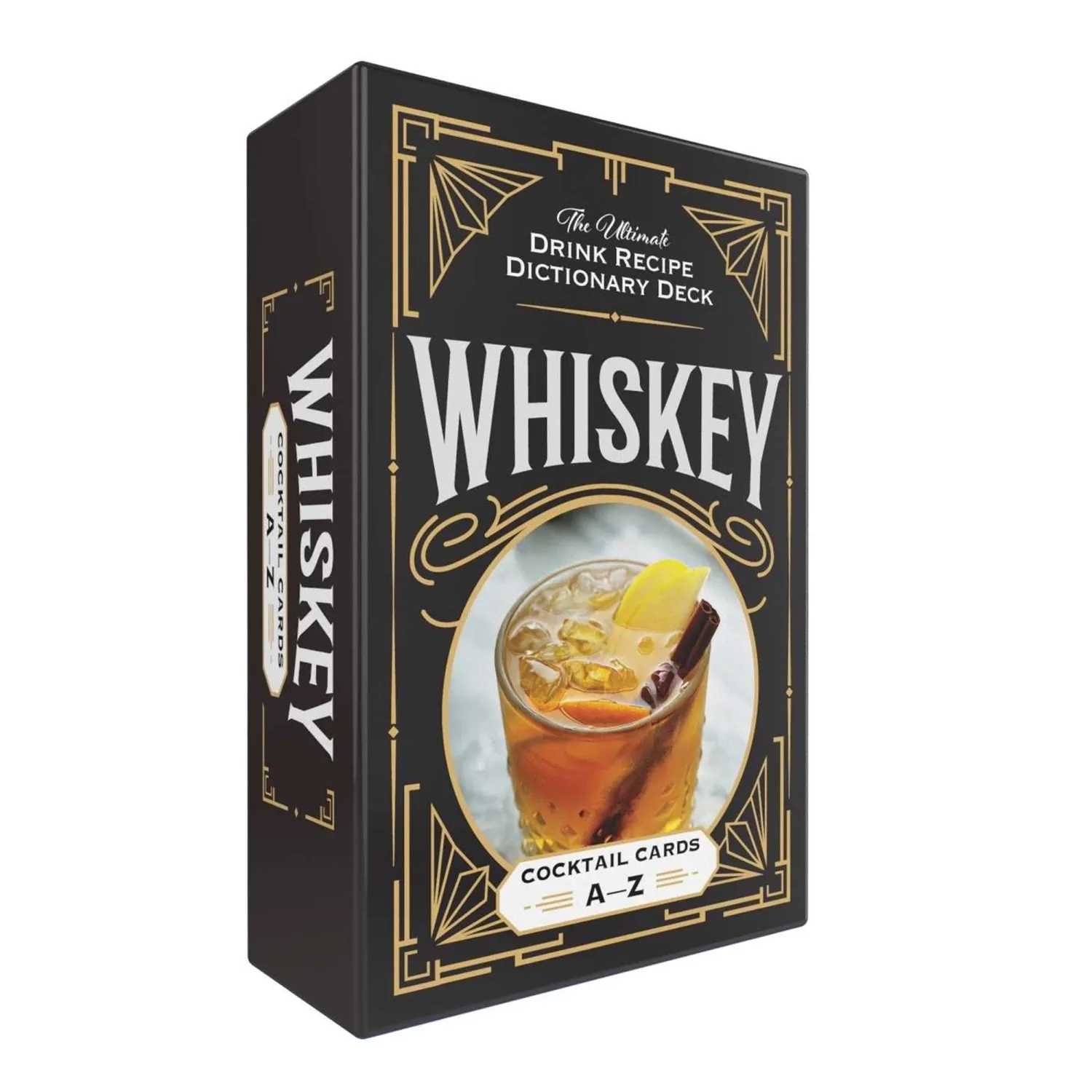 ADAMS MEDIA Whiskey Cocktail Cards A-Z