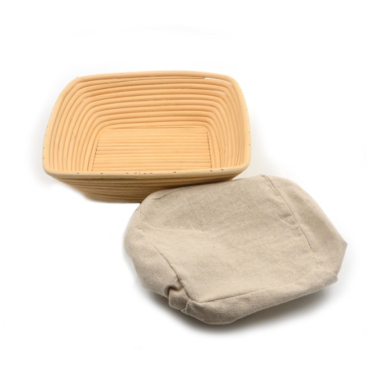 BRUNSWICK BAKERS 20cm Square Banneton with Lining