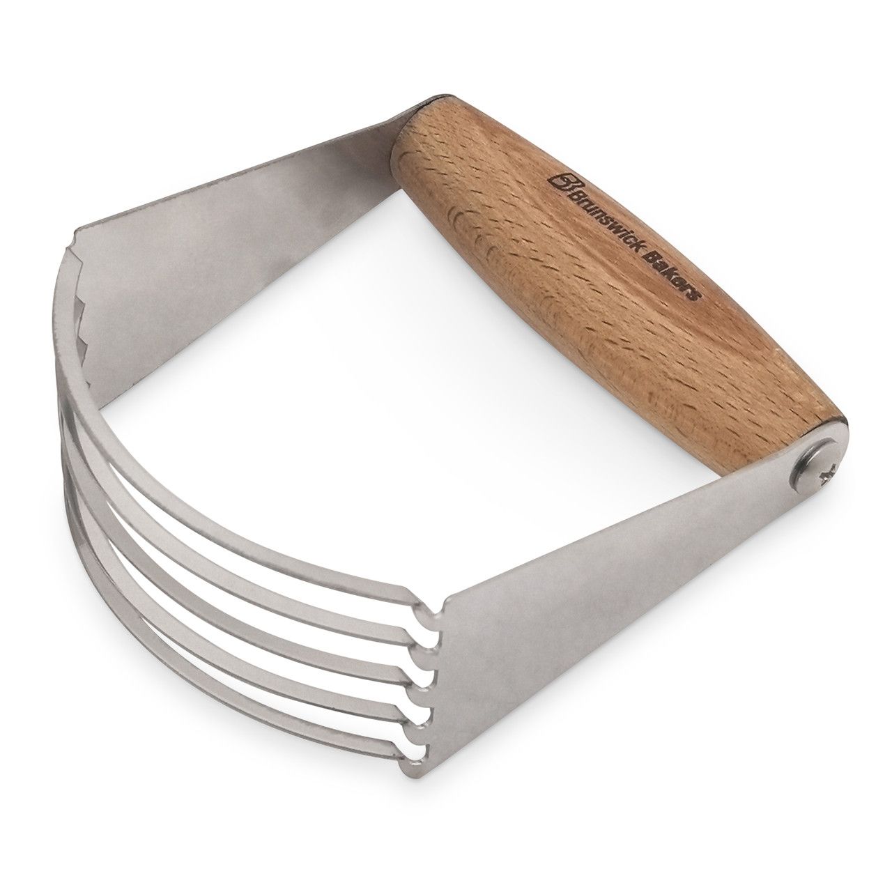 BRUNSWICK BAKERS Dough Blender, Stainless Steel and Beechwood
