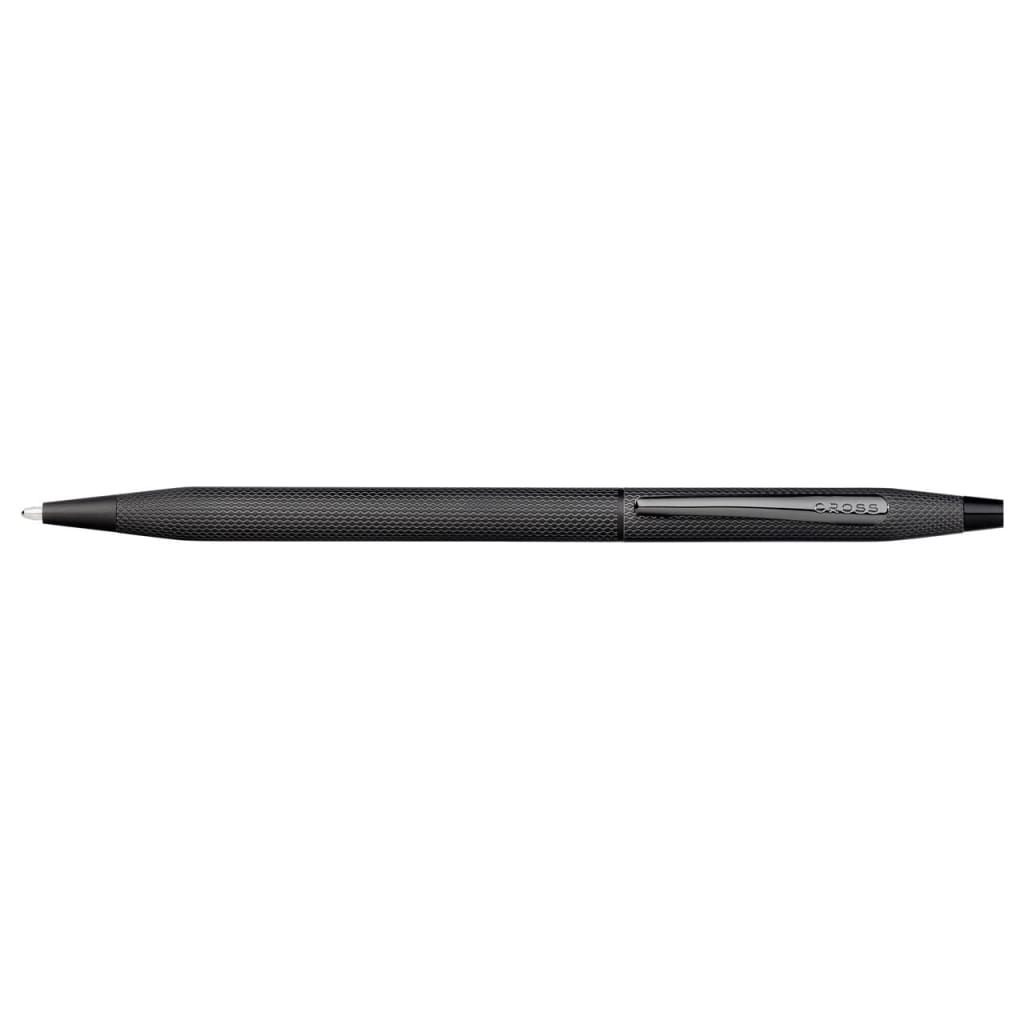 CROSS Classic Century® Brushed Black PVD with Engraved Engine-Turned Diamond-Pattern Finish Ballpoint Pen