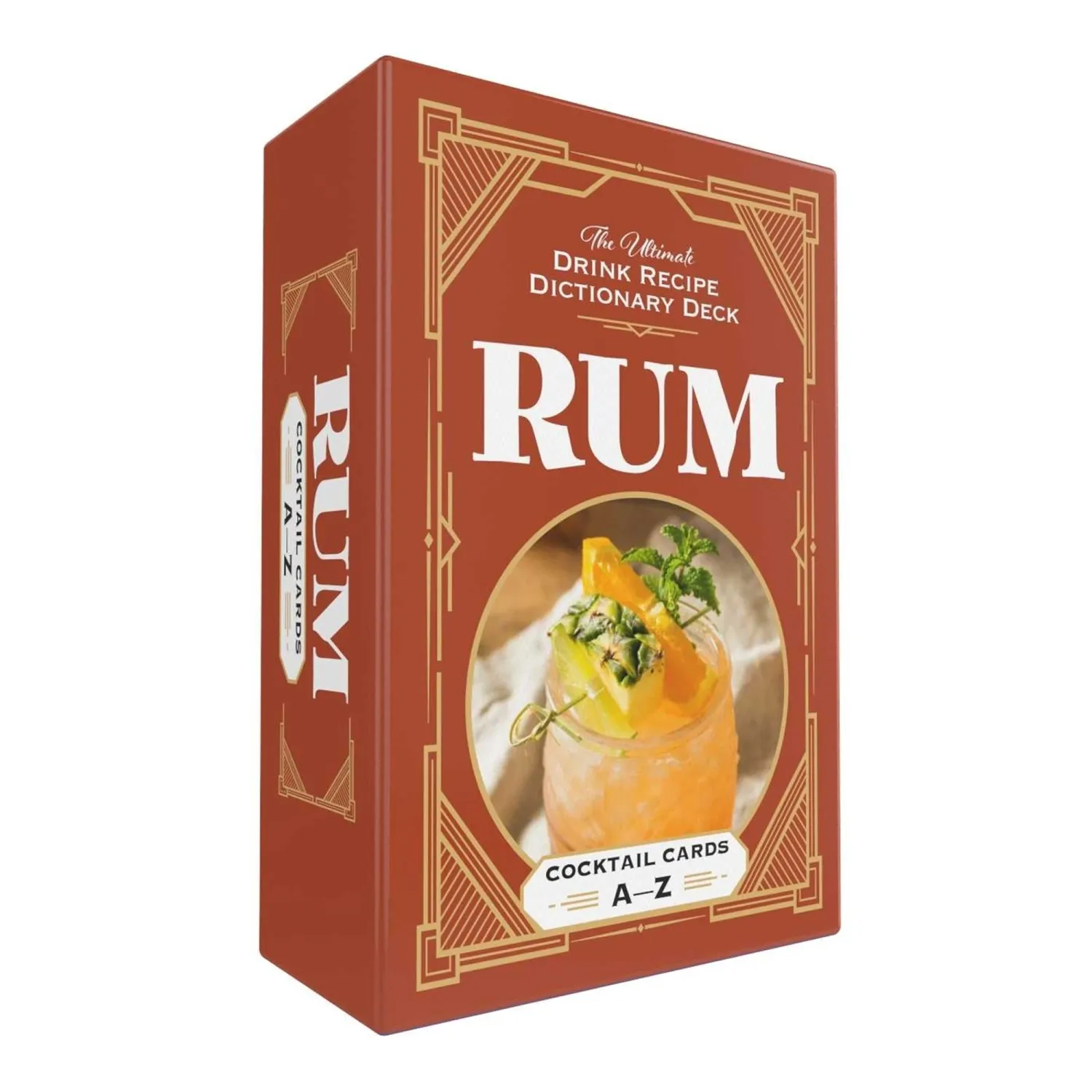ADAMS MEDIA Rum Cocktail Cards A-Z