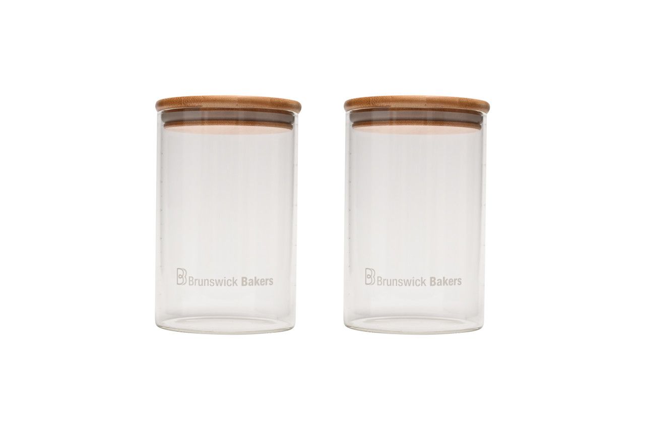 BRUNSWICK BAKERS Starter Jar 1000ml Set of 2