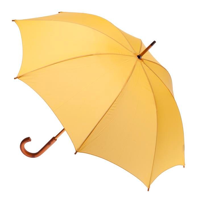 CLIFTON UMBRELLAS Wooden Classic - Dark Yellow
