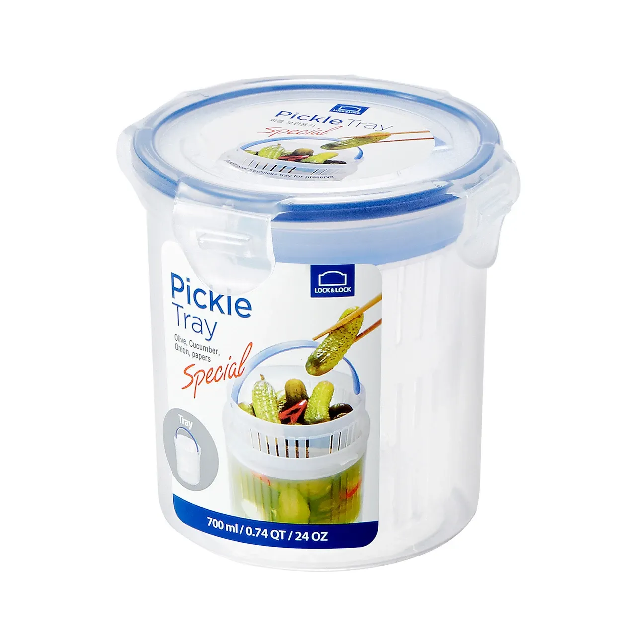 LOCKNLOCK Classic Special Round with Draining Basket 700 Ml