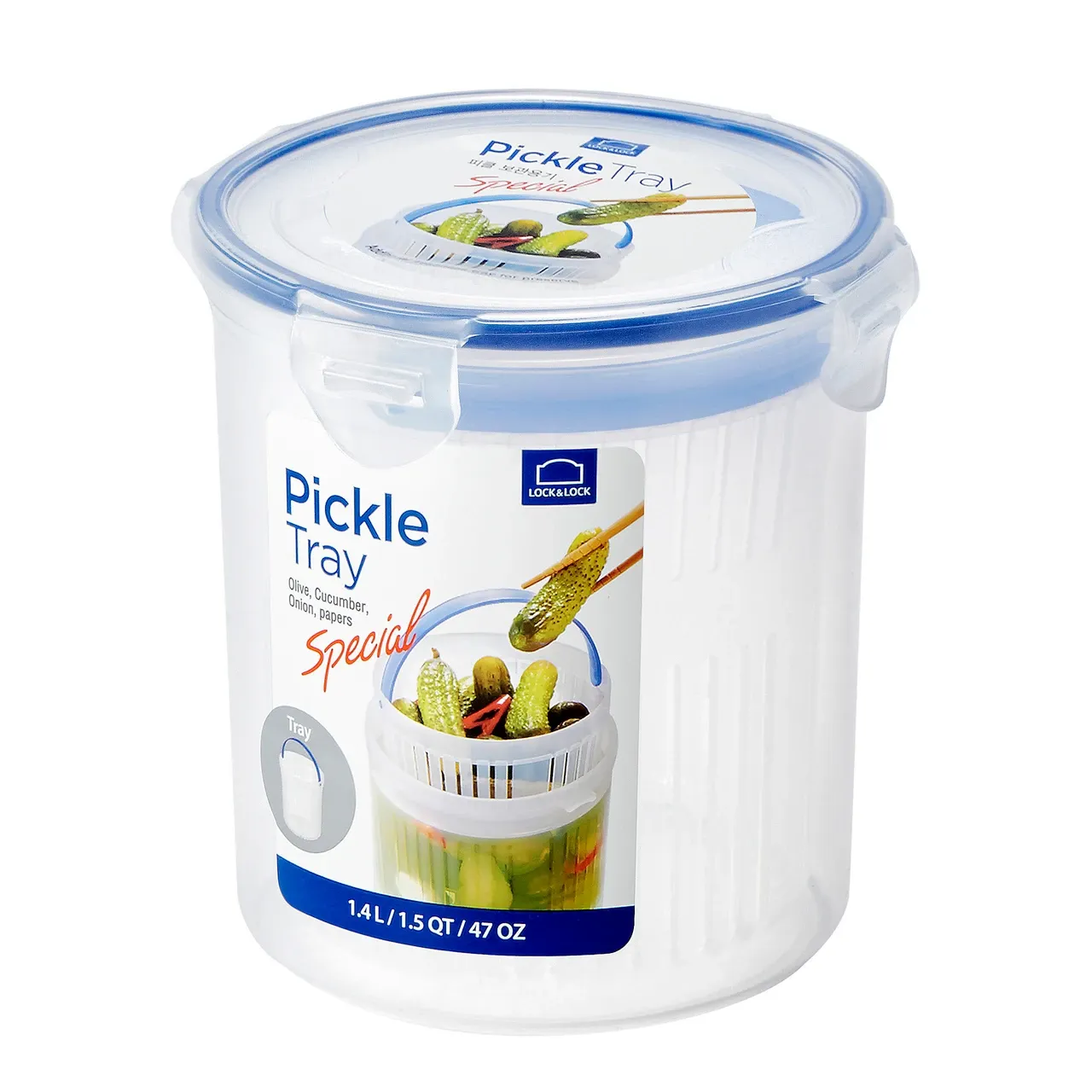 LOCKNLOCK Classic Special Round with Draining Basket 1.4 L