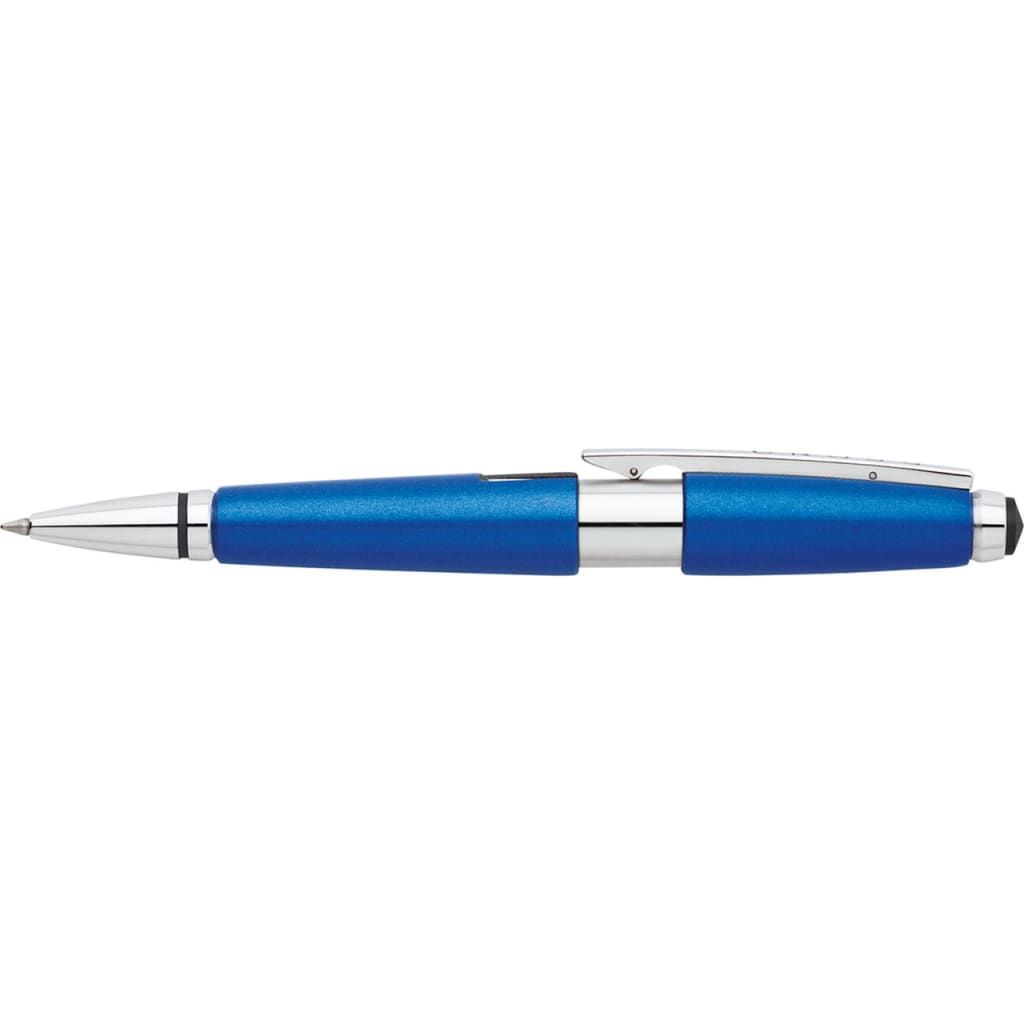 CROSS Edge™ Nitro Blue with Polished Chrome Appointments Selectip® Rollerball Pen