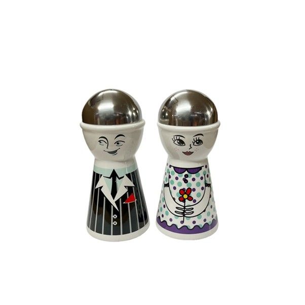 DAKOTA Salt and Pepper Boy/girl Set - Purple
