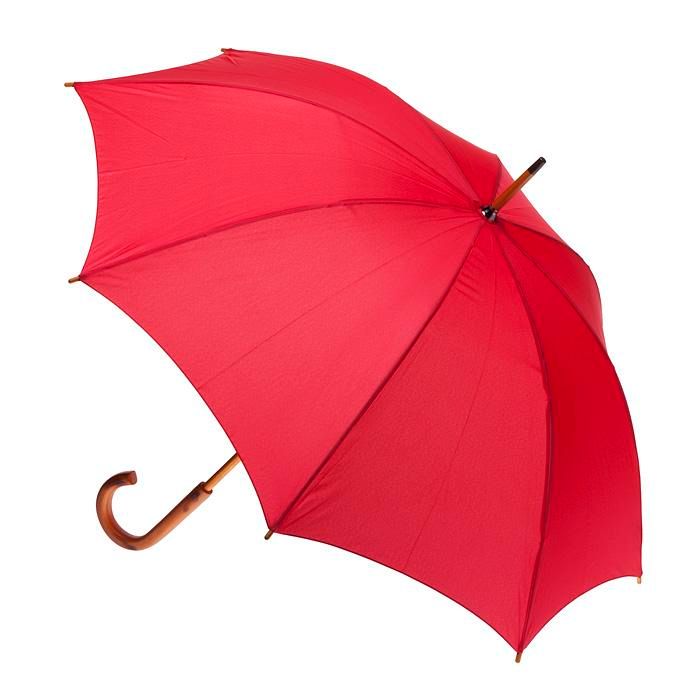 CLIFTON UMBRELLAS Wooden Classic - Red