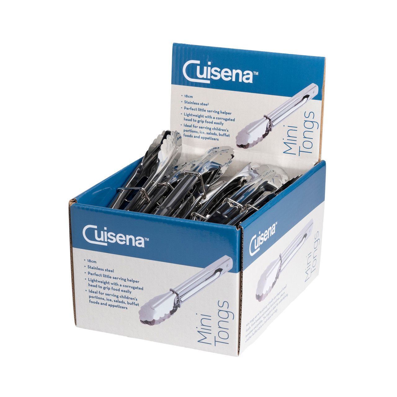 CUISENA Cuisena Mini Tongs Stainless Steel