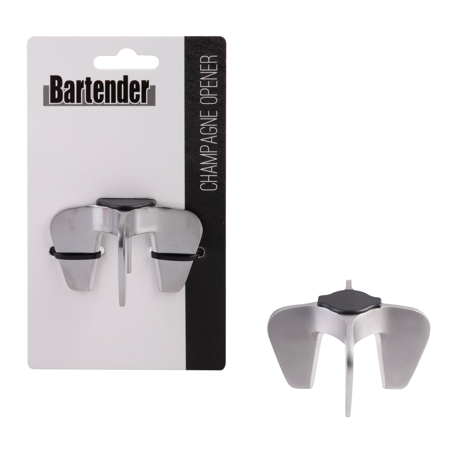 BARTENDER Champagne Opener - White Nickel
