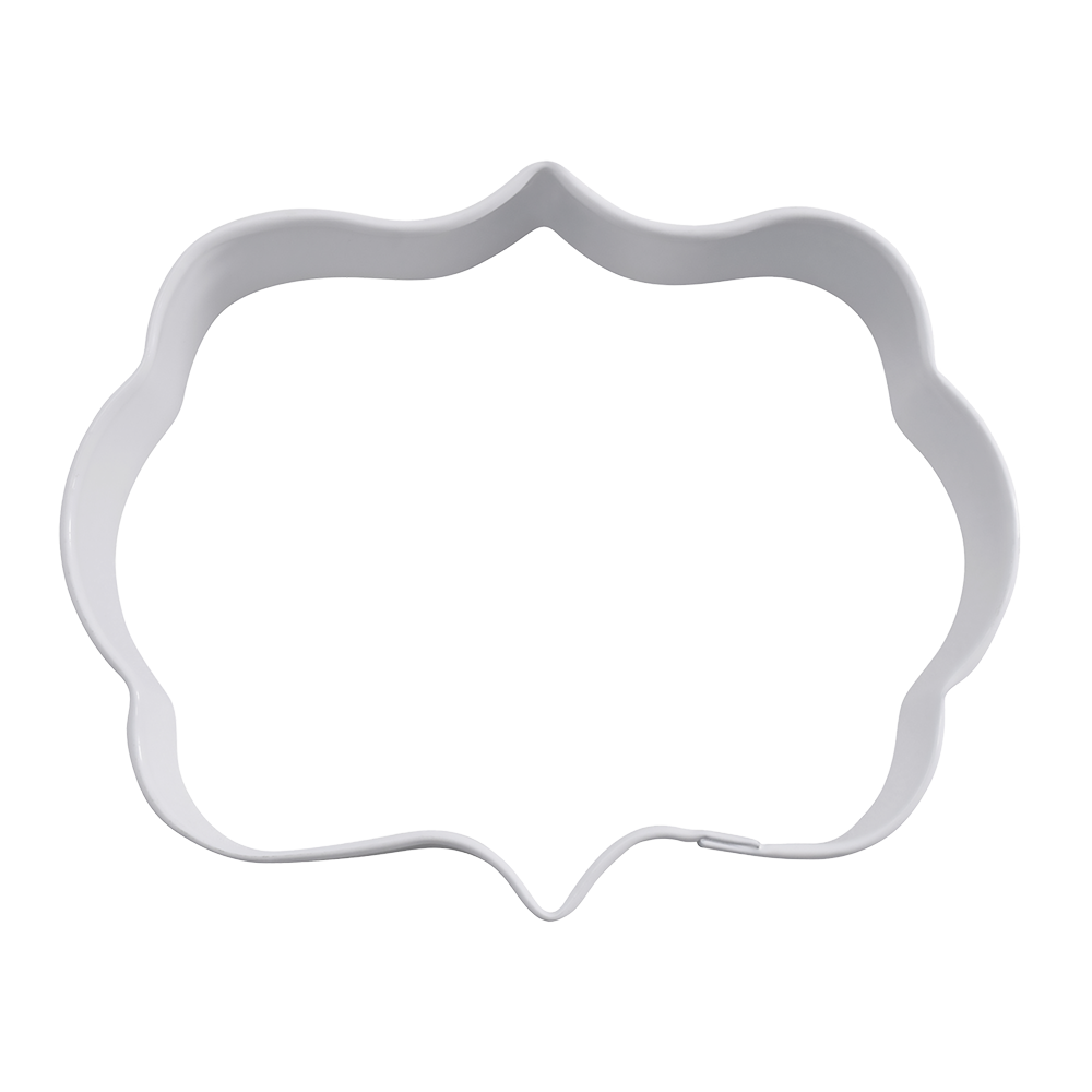 R&amp;M Plaque 9cm - White