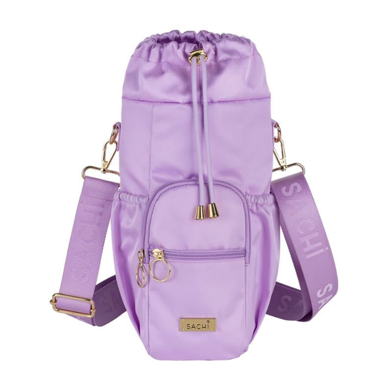 SACHI Crossbody Insulated Bottle Bag - Orchid