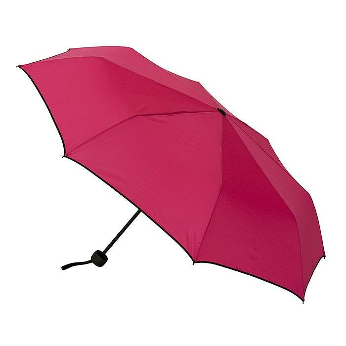 CLIFTON UMBRELLAS Piped Edge Mini Maxi - Dark Fuchsia