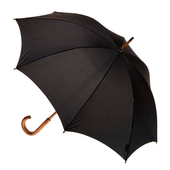 CLIFTON UMBRELLAS Wooden Classic - Black