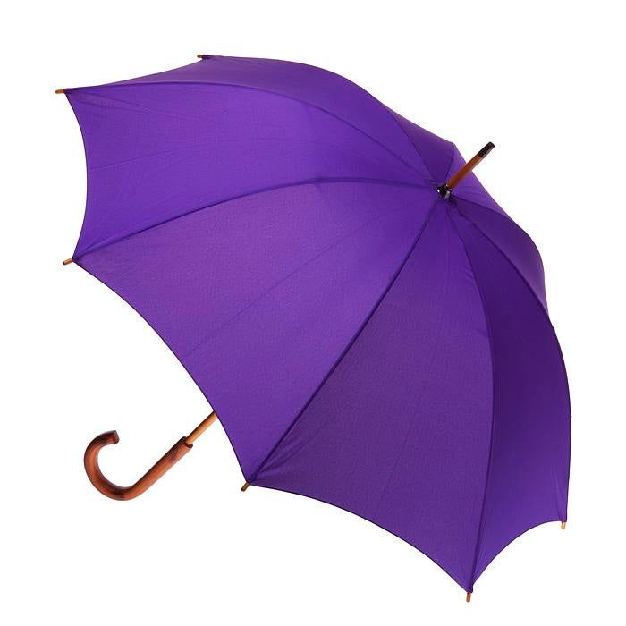 CLIFTON UMBRELLAS Wooden Classic - Purple