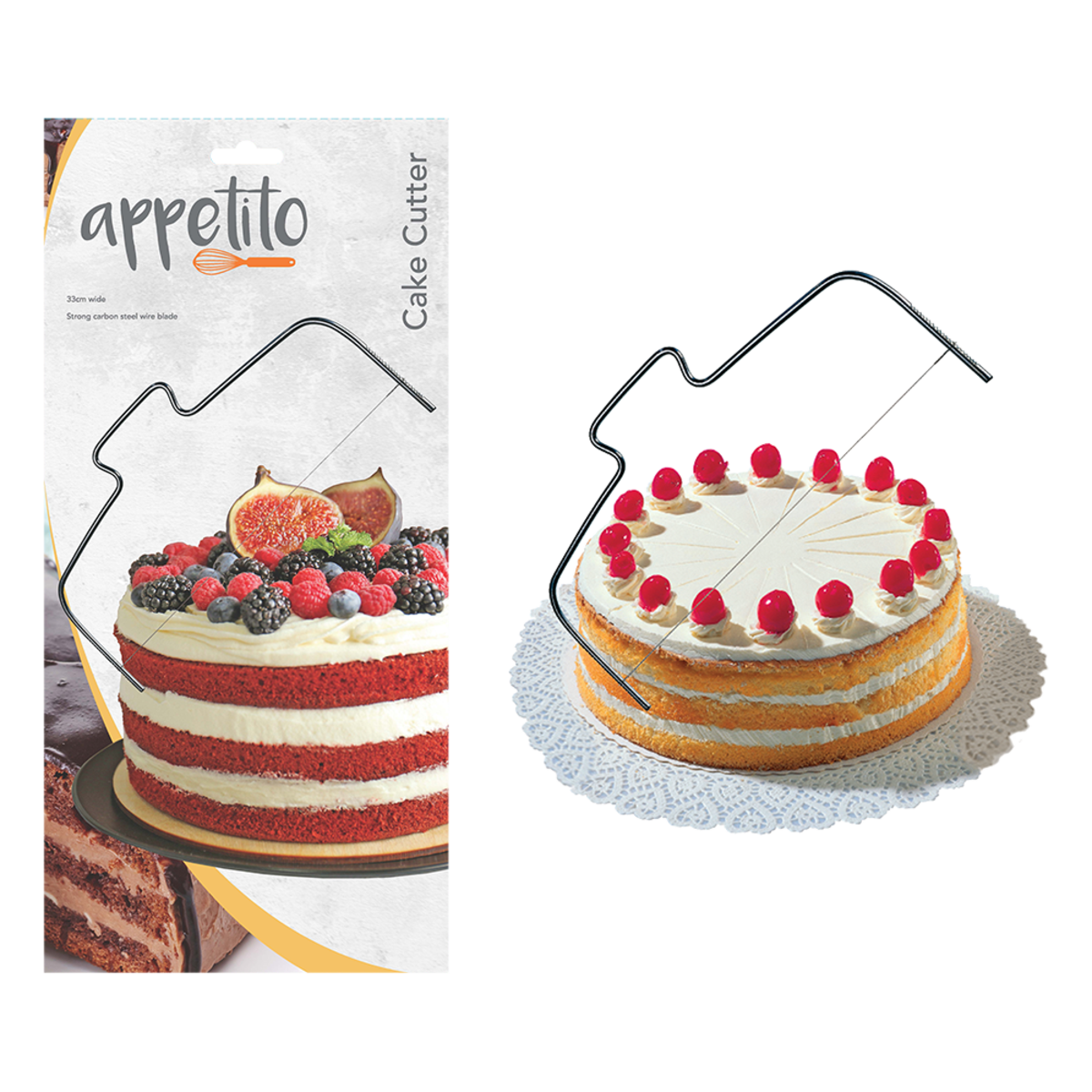 APPETITO Cake Cutter 33cm
