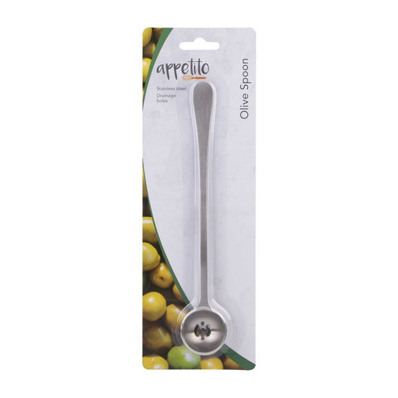 APPETITO Stainless Steel Olive Spoon - DISC