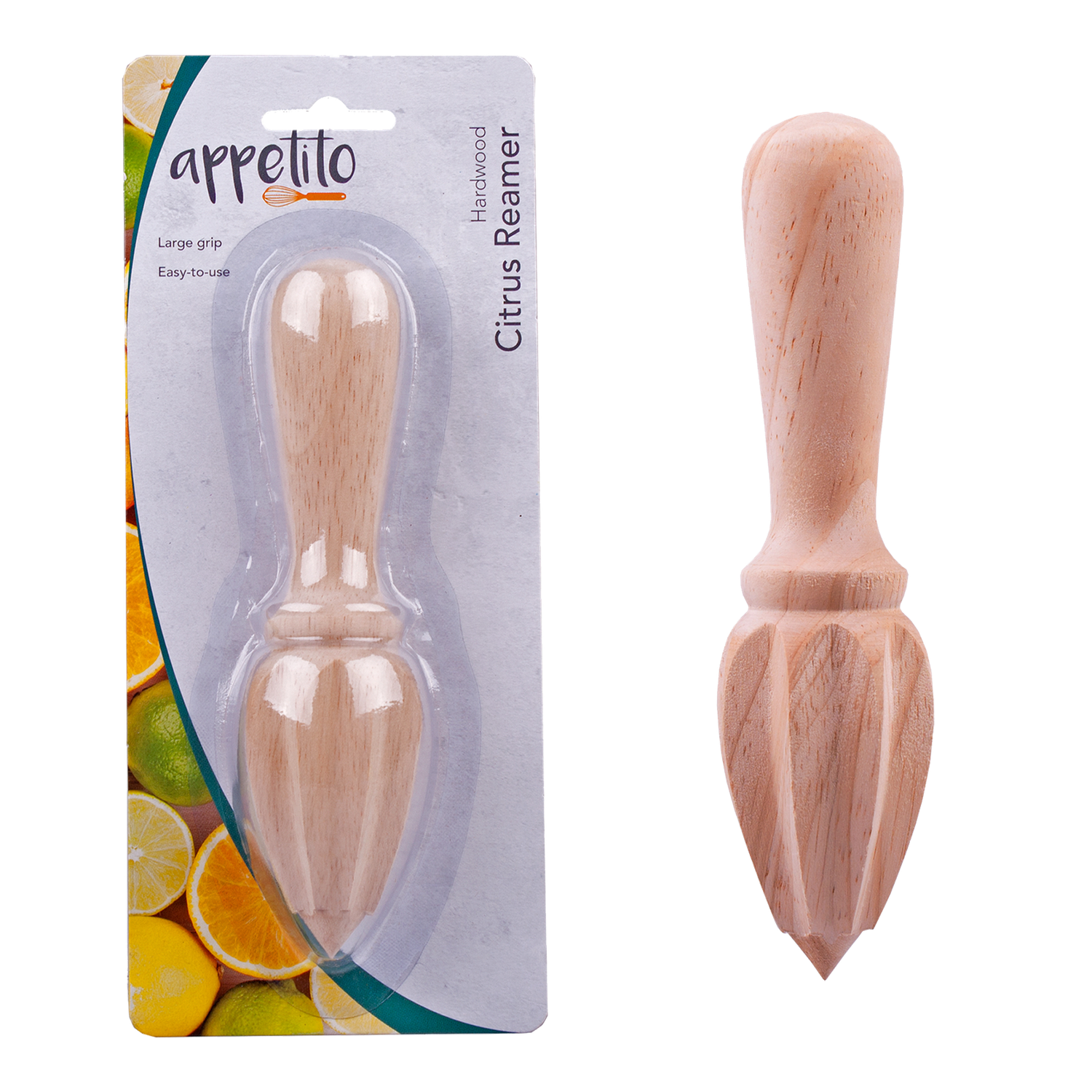APPETITO Wood Citrus Reamer