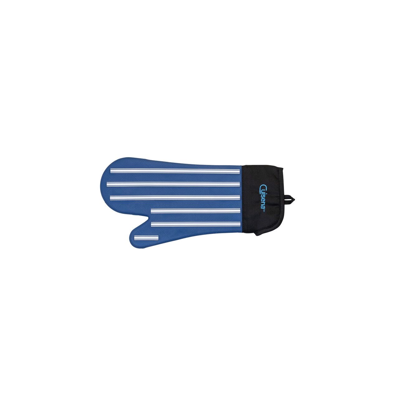 CUISENA Silicone Fabric Oven Glove Stripe - Blue