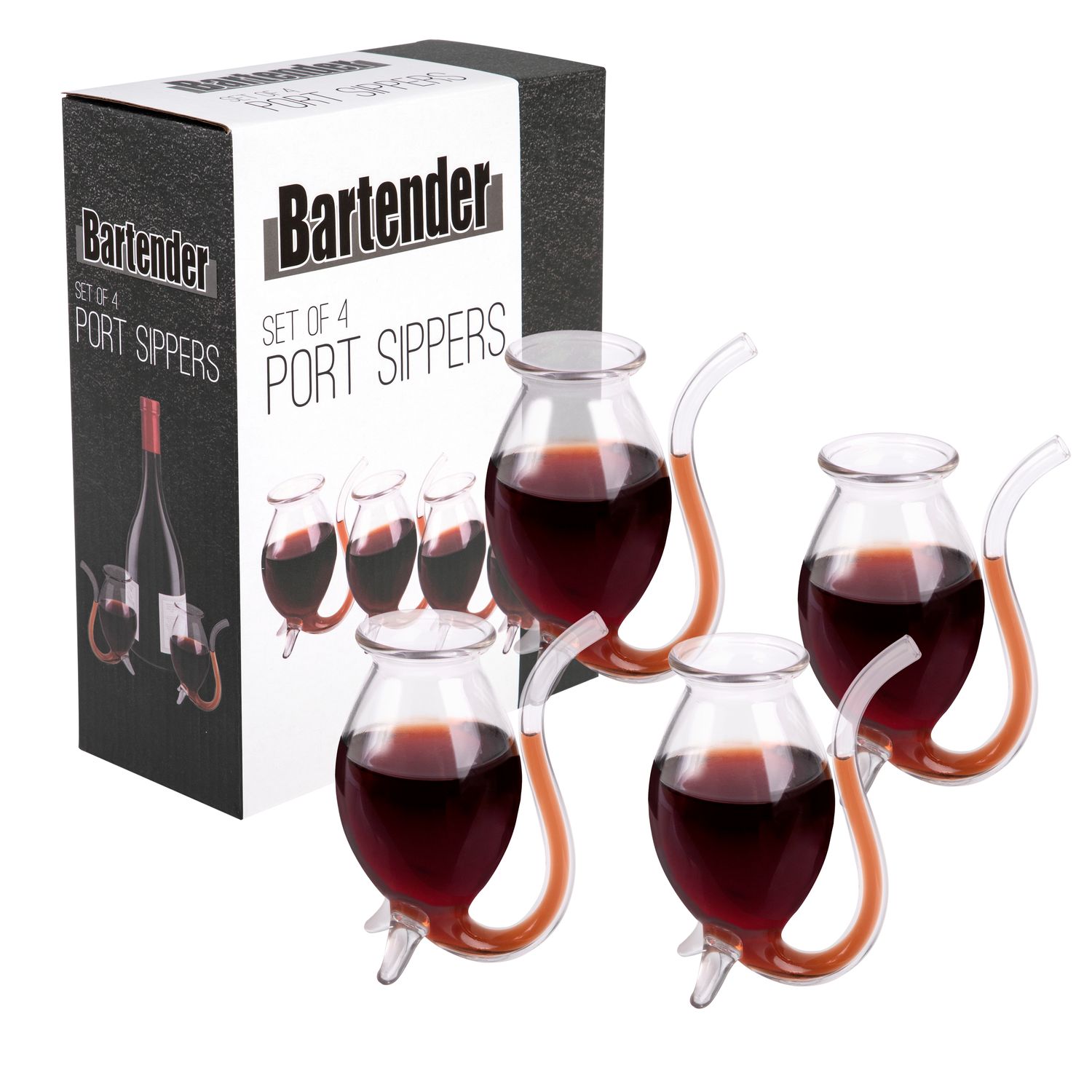 BARTENDER Port Sippers - Set of 4