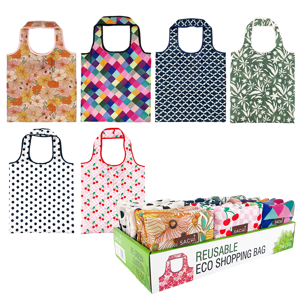 SACHI Shopping Bag - Assorted. Designs