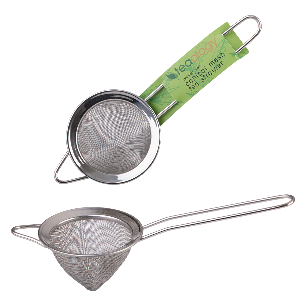 TEAOLOGY Stainless Steel Conical Mesh Tea Strainer