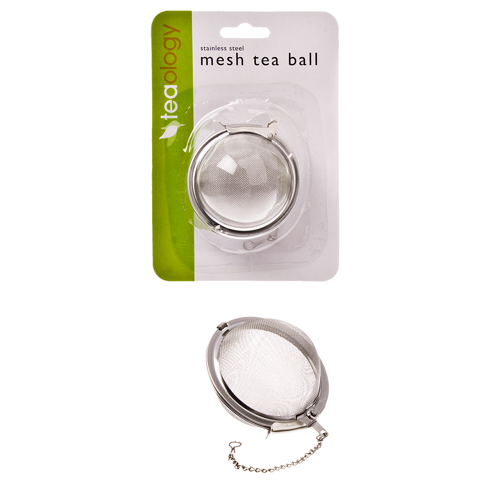 TEAOLOGY Stainless Steel 2 1/2"/6.5cm Mesh Tea Ball