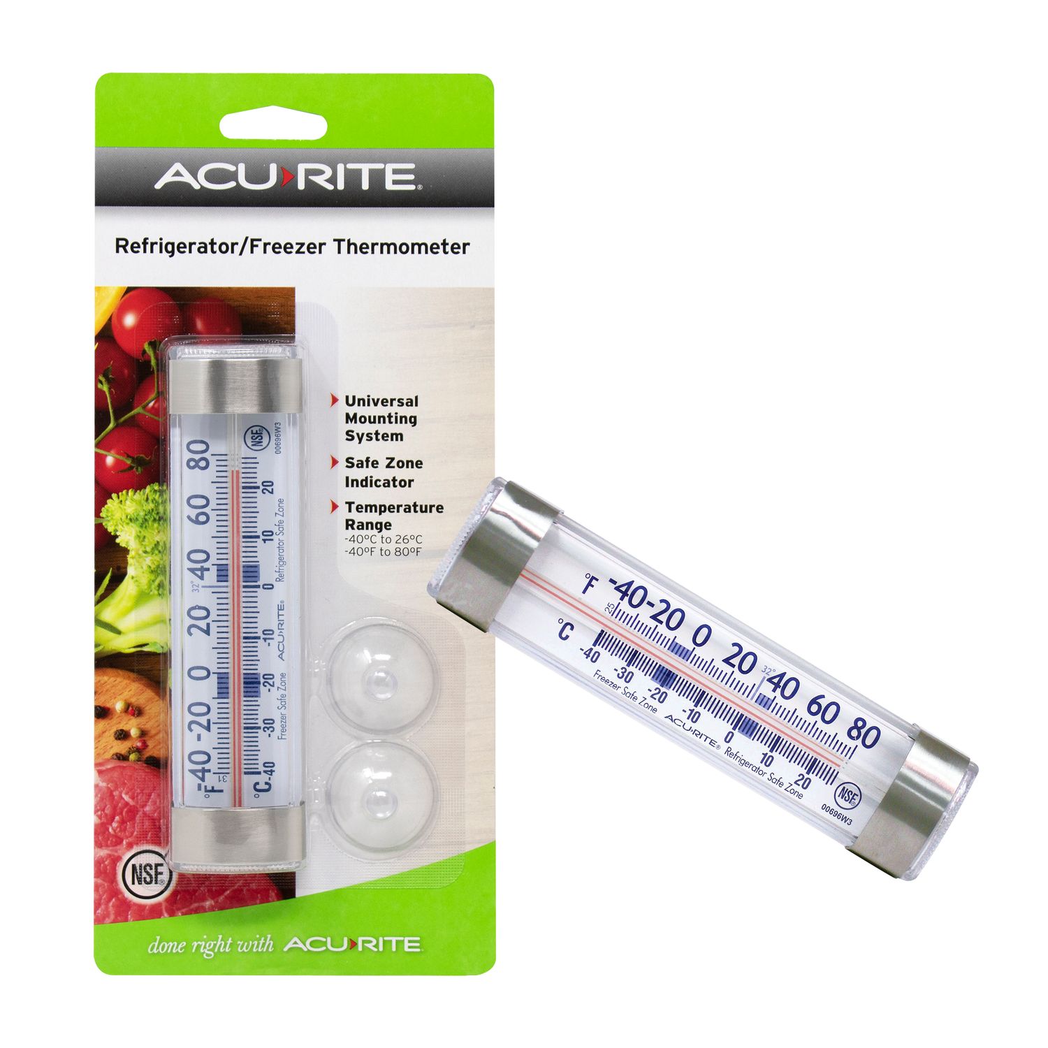 ACURITE Refrigerator/Freezer Bar Thermometer