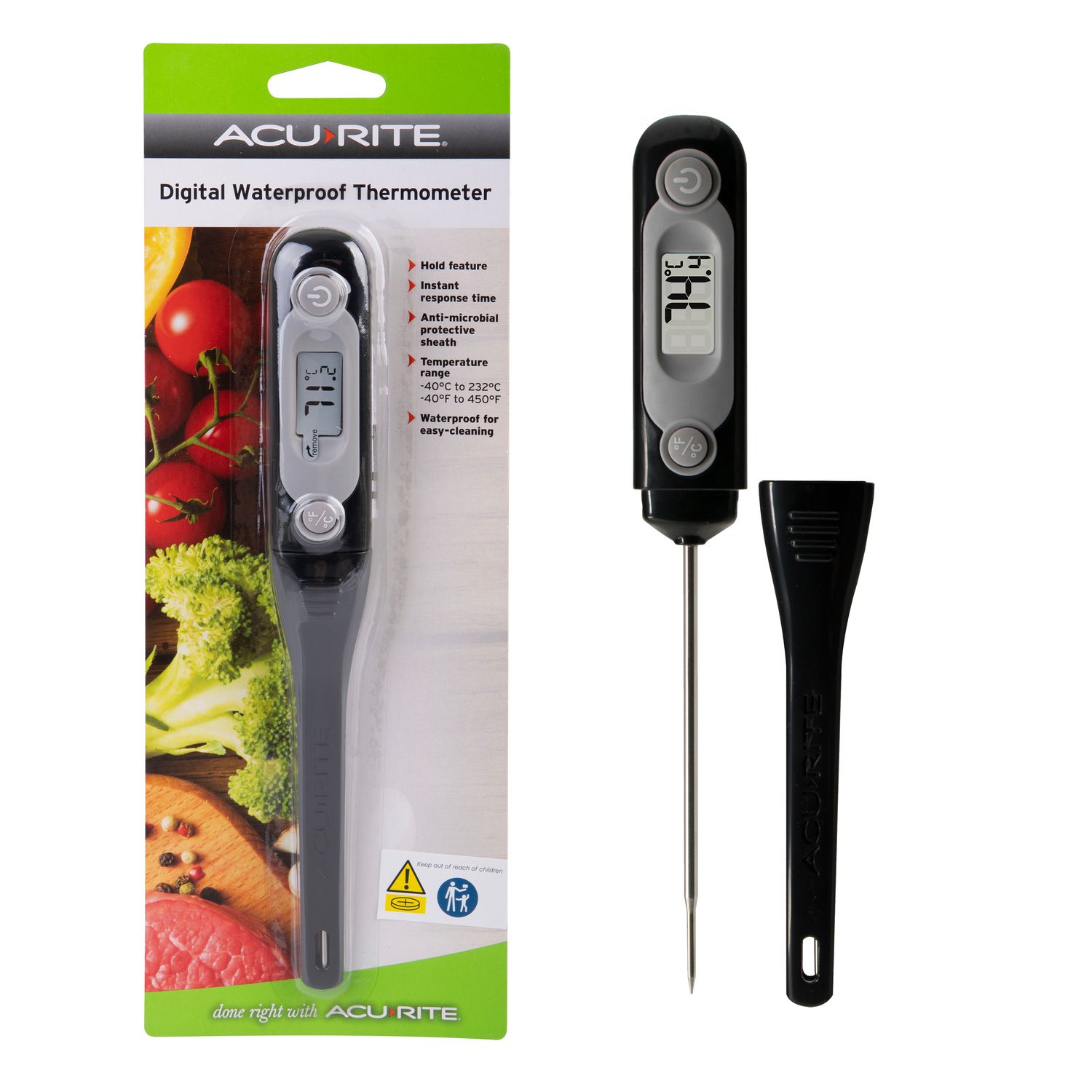 ACURITE Digital Waterproof Thermometer