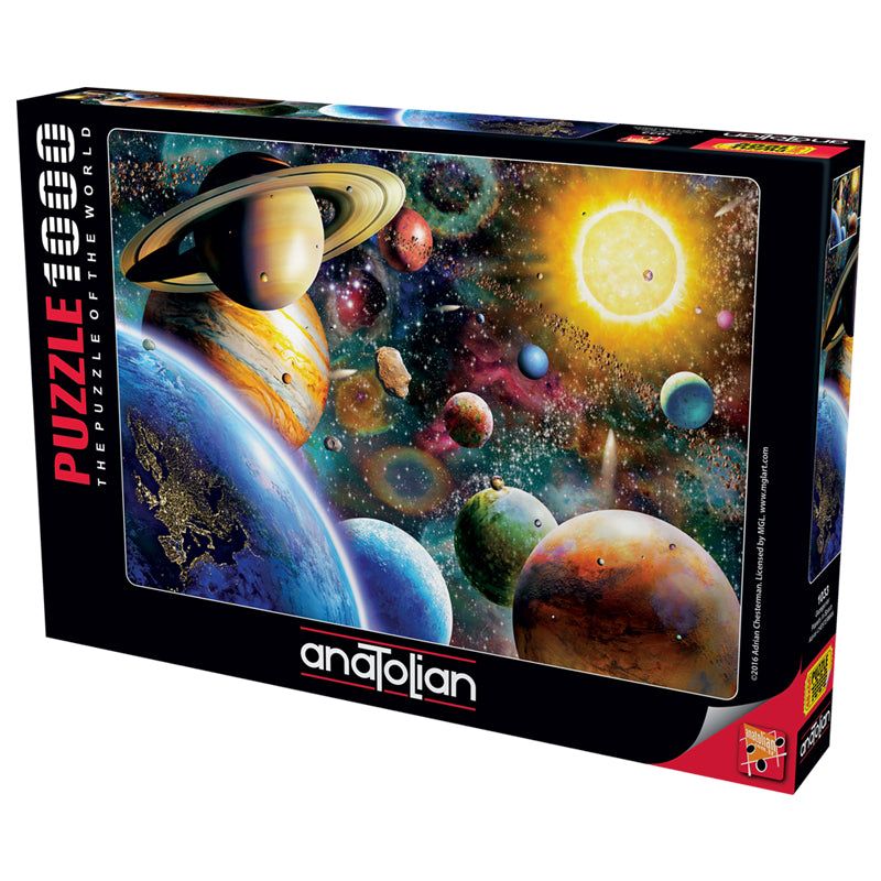 ANATOLIAN 1000 Piece Planets in Space Jigsaw Puzzle