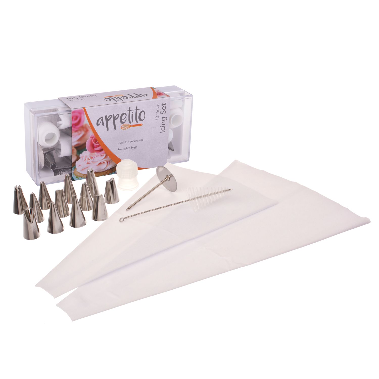 APPETITO 18 Piece Icing Set