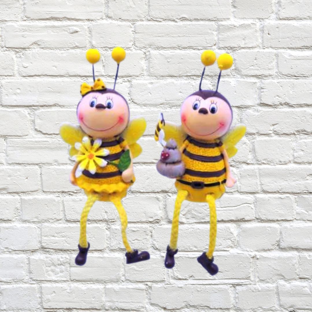 SHELF SITTERS Bees Marita &amp; Bill