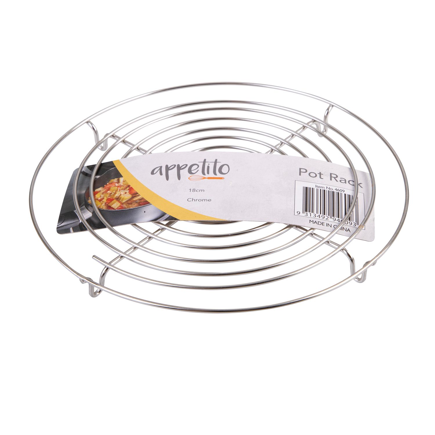 APPETITO Pot Rack Round 18cm Diameter.