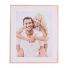 GIBSONS GIFTS Rose Gold Trim Frame 8x10