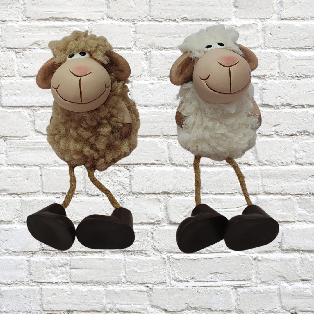 SHELF SITTERS Sheep Samuel and Sammi