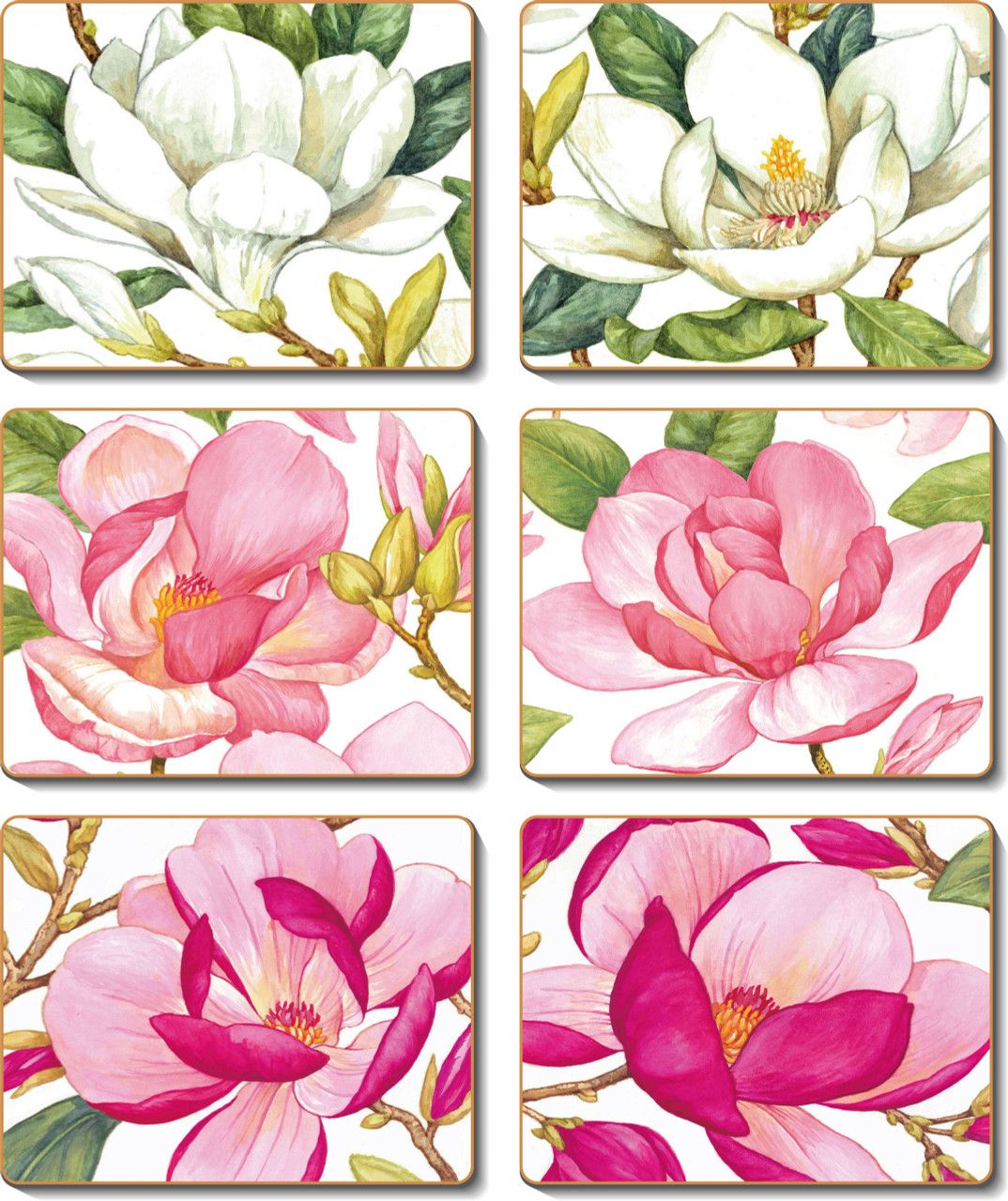 CINNAMON Magnolia Garden Placemats