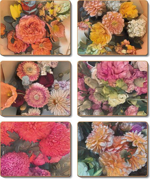 CINNAMON Flower Market Placemats
