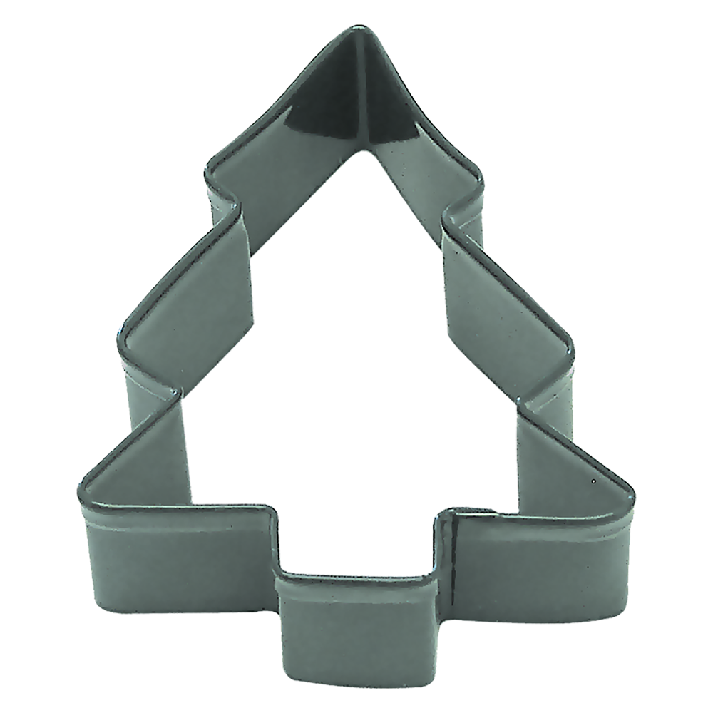 R&amp;M Cookie Cutter - Snow Covered Tree 9cm - Green