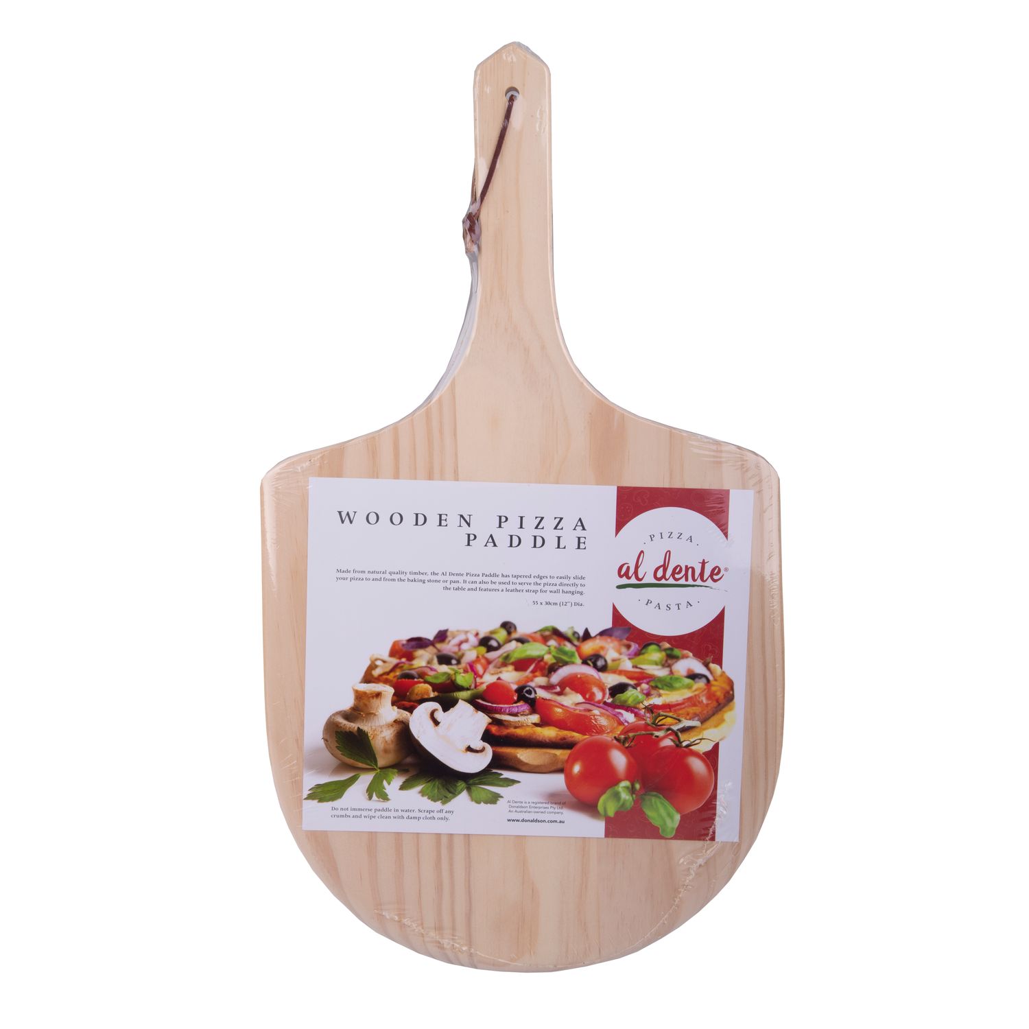 AL DENTE Wood Pizza Paddle - 55 30cm