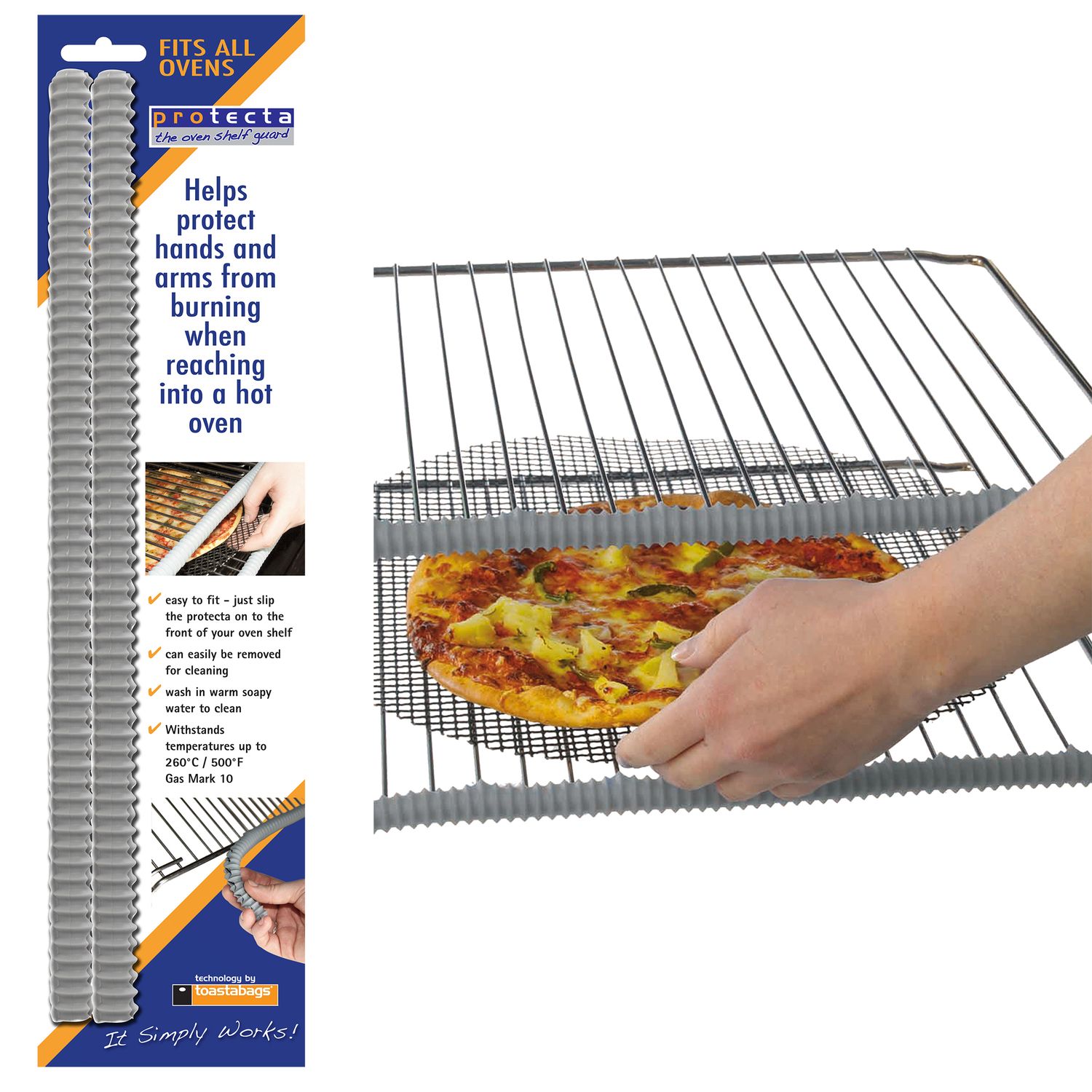 TOASTABAGS "Protecta" Oven Shelf Guard Set 2 - 35.5cm wide