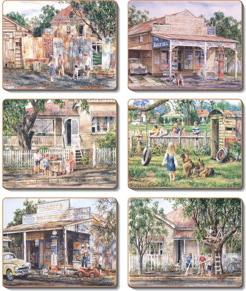 CINNAMON Nostalgia Coasters